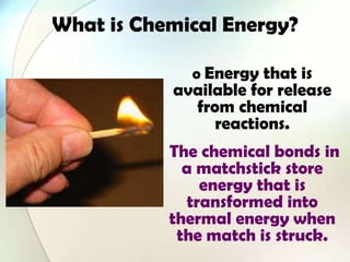 Chemical Energy Image
